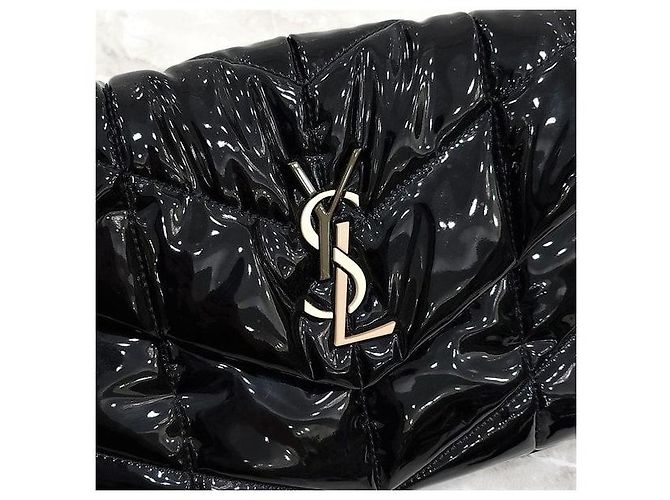 Autre Marque Borsa a spalla Loulou Puffer Small in vernice - vista 4