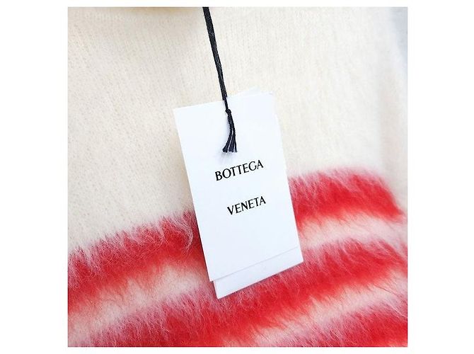 Bottega Veneta Schwerer Mohair-Strick im Marinière-Stil - Ansicht 4
