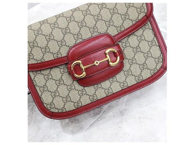 Gucci Borsa a tracolla GG Supreme Horsebit - vista 4
