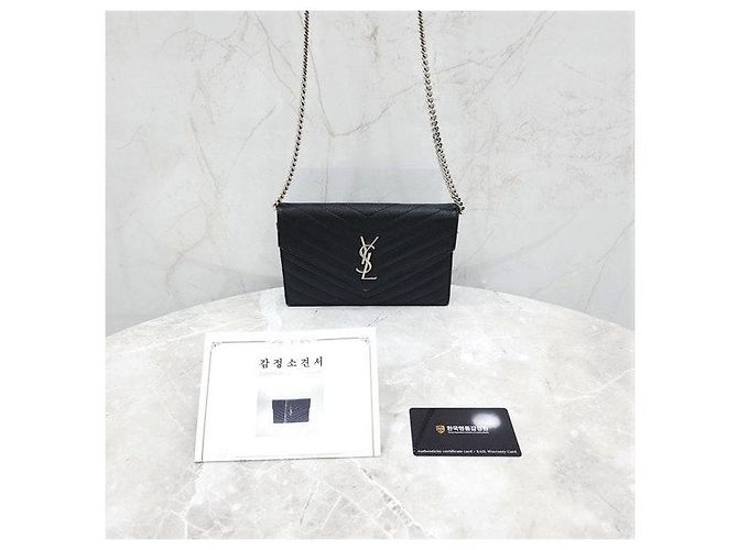 Autre Marque Borsa a Tracolla con Catena Envelope WOC - vista 8