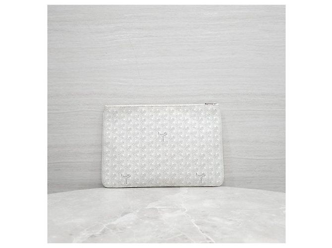 Goyard Borsa a pochette Sena Special White MM - vista 2