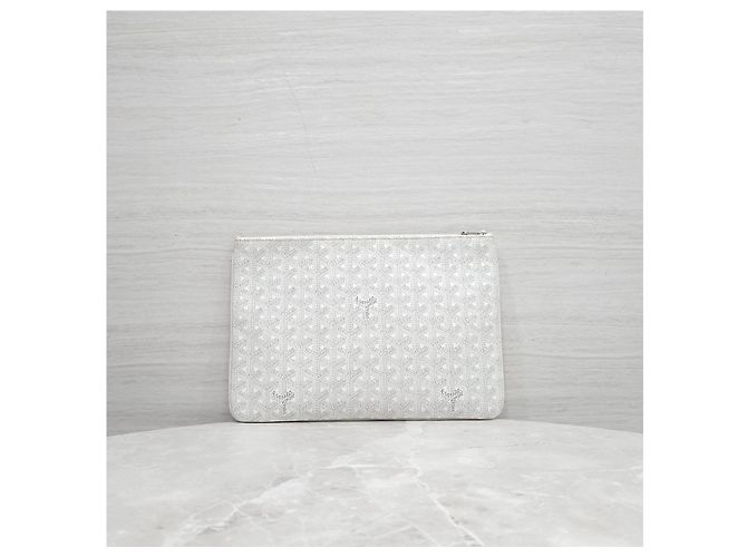 Goyard Borsa a pochette Sena Special White MM - vista 8