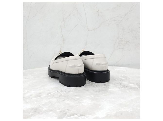 Mocassini Icon Hermès in pelle marrone - vista 10