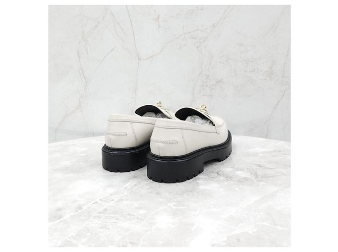 Mocassini Icon Hermès in pelle marrone - vista 11