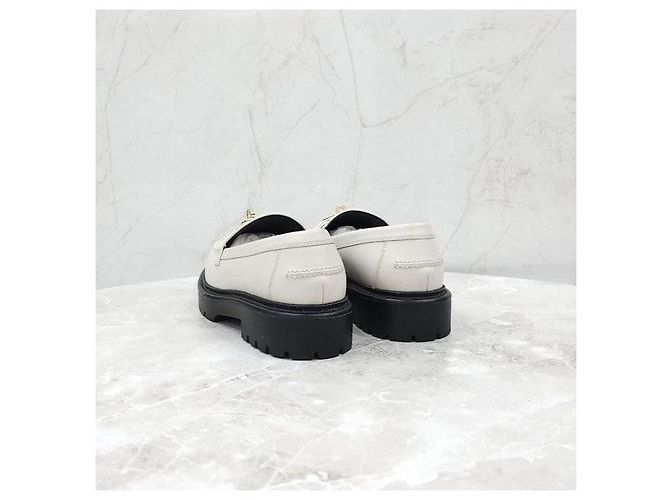 Mocassini Icon Hermès in pelle marrone - vista 4
