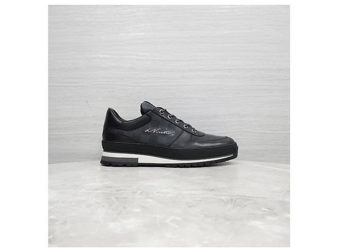 Louis Vuitton Sneakers Harlem Damier Graphite - vista 13