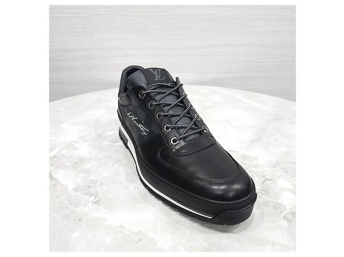 Louis Vuitton Sneakers Harlem Damier Graphite - vista 14