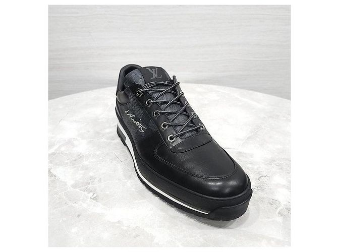 Louis Vuitton Sneakers Harlem Damier Graphite - vista 6
