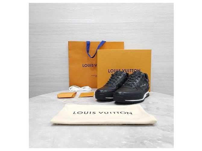Louis Vuitton Sneakers Harlem Damier Graphite - vista 8