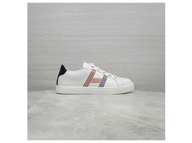 Sneakers Avantage Hermès in pelle - vista 5