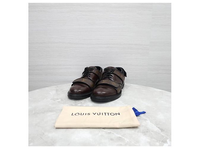 Louis Vuitton Monogram Strap Derby Schuhe - Ansicht 14
