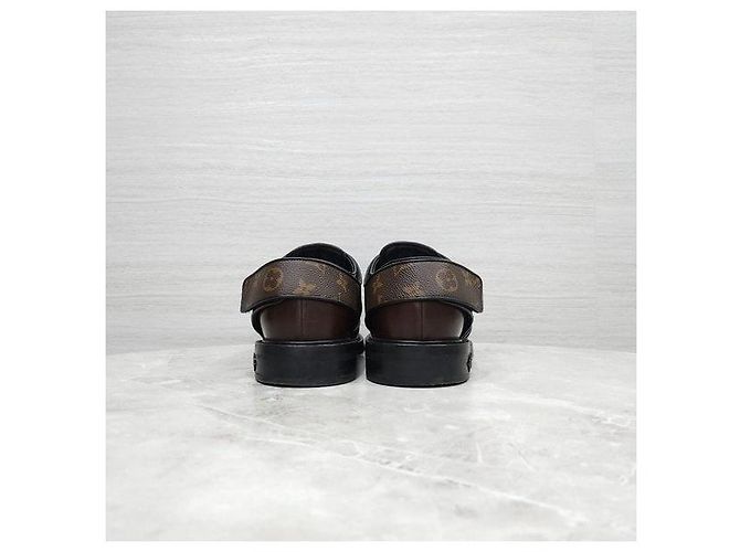 Louis Vuitton Monogram Strap Derby Schuhe - Ansicht 4