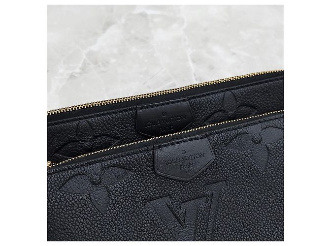 Louis Vuitton Borsa a tracolla Multi Pochette Leopard Accessories - vista 13