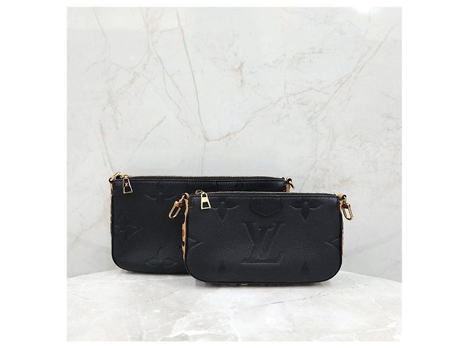 Louis Vuitton Borsa a tracolla Multi Pochette Leopard Accessories - vista 14