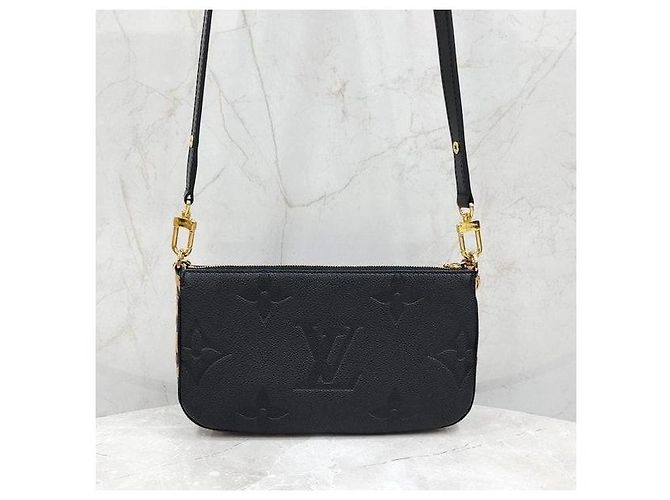 Louis Vuitton Borsa a tracolla Multi Pochette Leopard Accessories - vista 3