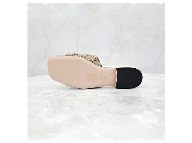 Gucci Gesteppte Slide-Sandalen - Ansicht 7