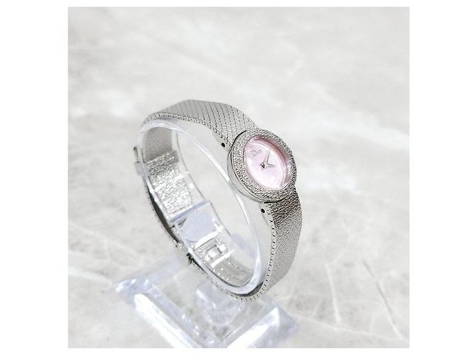 Dior Relógio de aço Mini Satin com madrepérola e diamantes - vista 3