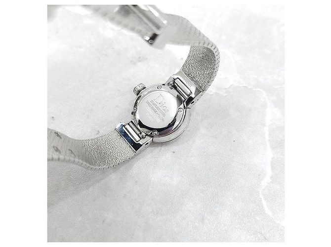 Dior Relógio de aço Mini Satin com madrepérola e diamantes - vista 5