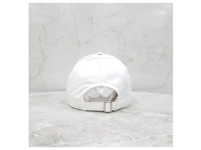 Céline Cappellino da baseball in cotone bianco - vista 3