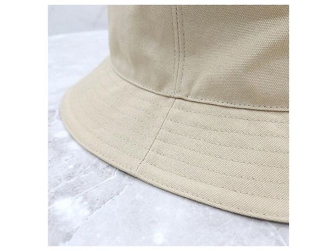 Dior Beige Couture Fischerhut mit gesticktem Logo - Ansicht 6