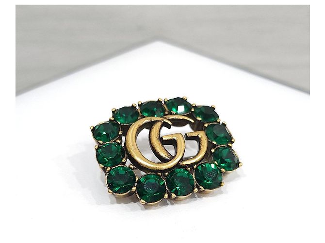 Gucci Dekorative Kristallbrosche - Ansicht 10