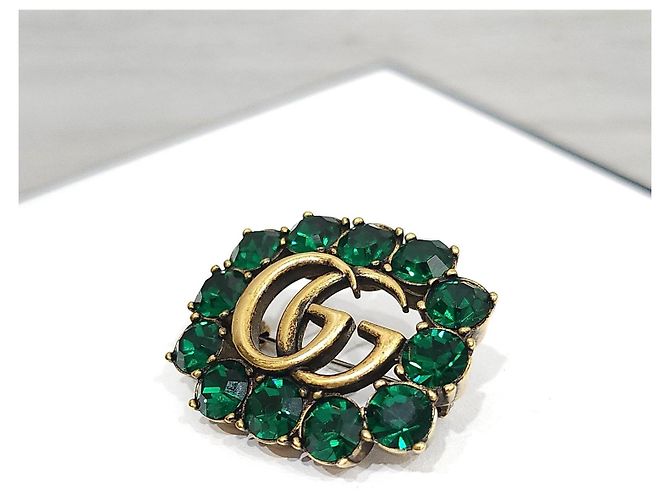 Gucci Dekorative Kristallbrosche - Ansicht 11