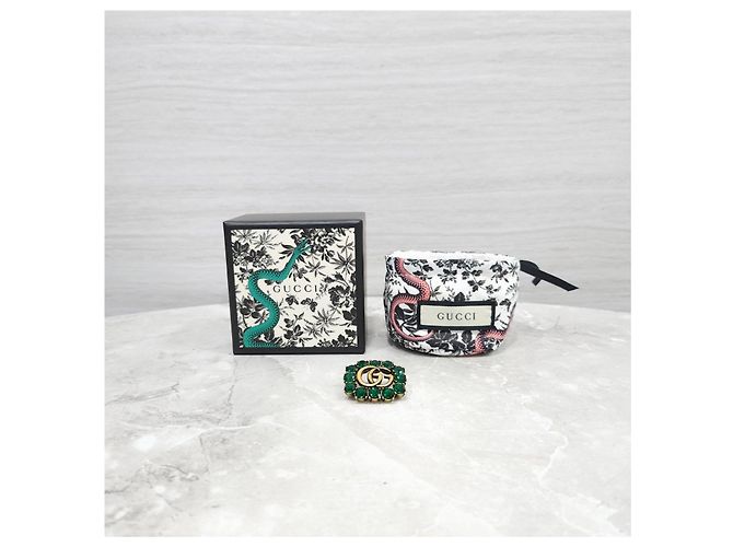 Gucci Dekorative Kristallbrosche - Ansicht 12
