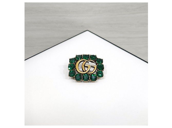 Gucci Dekorative Kristallbrosche - Ansicht 7