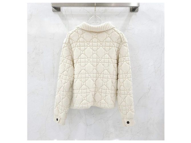 Dior Technical Wool Cashmere Knit Jacket - view 10