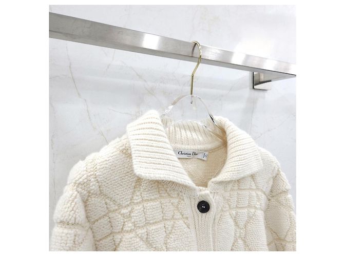 Dior Technical Wool Cashmere Knit Jacket - view 11