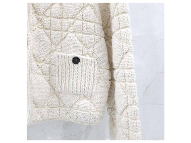 Dior Technical Wool Cashmere Knit Jacket - view 12