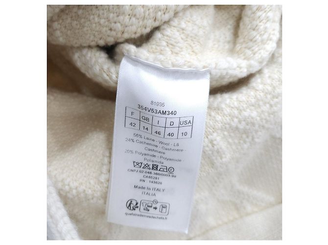 Dior Technical Wool Cashmere Knit Jacket - view 13