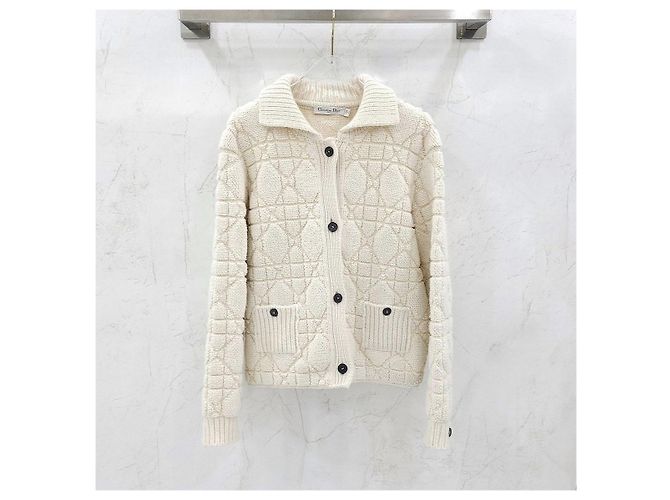 Dior Technical Wool Cashmere Knit Jacket - view 9