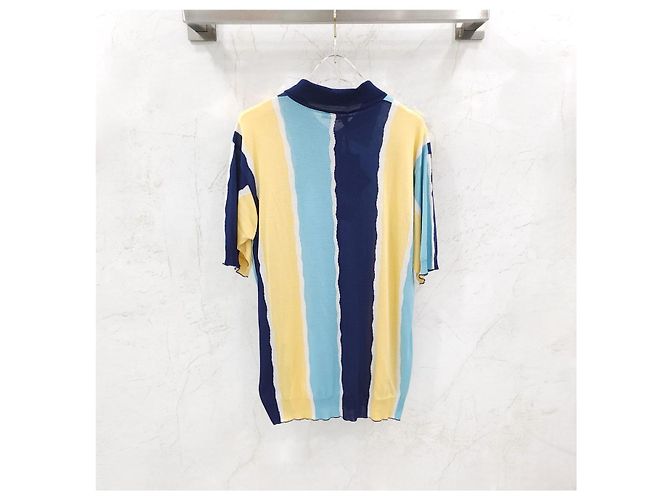 Prada Logo Stripe Polo Knit - view 9