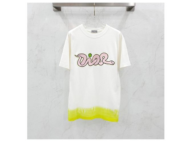 Dior Baumwoll-T-Shirt mit Cows-Logo - Ansicht 8