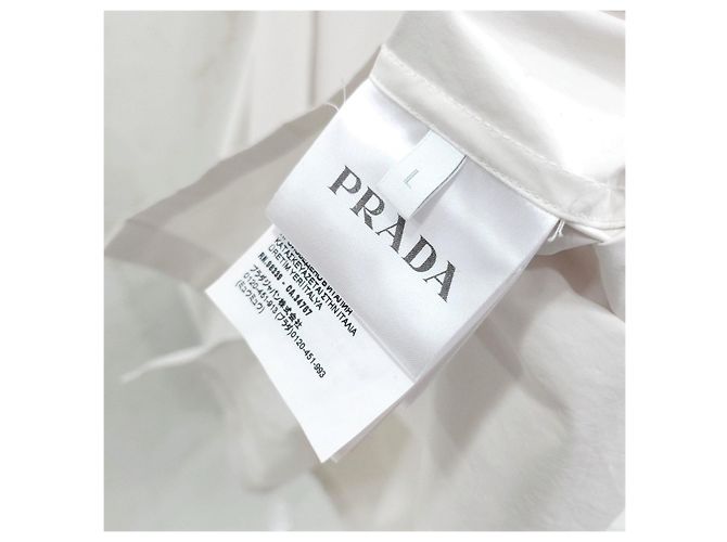 Prada Camicia con dettaglio a triangolo - vista 13