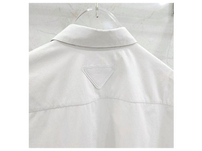 Prada Camicia con dettaglio a triangolo - vista 3