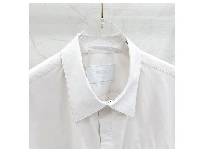 Prada Camicia con dettaglio a triangolo - vista 4