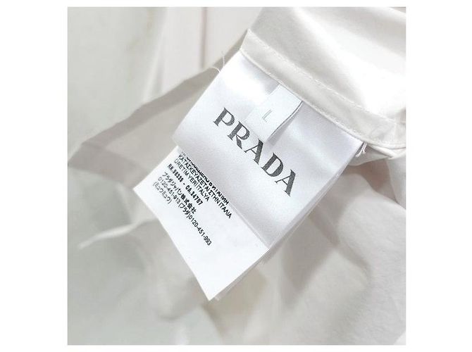 Prada Camicia con dettaglio a triangolo - vista 7