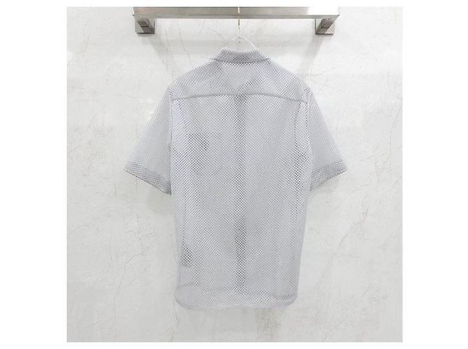 Dior Camicia a maniche corte in mesh con logo a cuore - vista 2