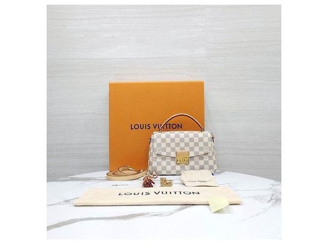Louis Vuitton Borsa a tracolla Croisée Damier Azur - vista 10