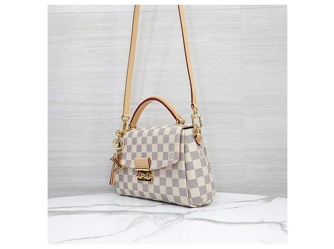 Louis Vuitton Borsa a tracolla Croisée Damier Azur - vista 2