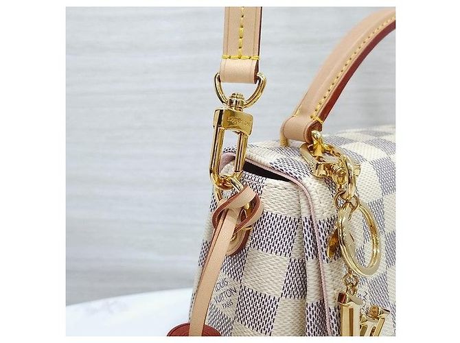 Louis Vuitton Borsa a tracolla Croisée Damier Azur - vista 4
