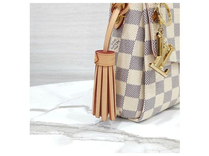 Louis Vuitton Borsa a tracolla Croisée Damier Azur - vista 5