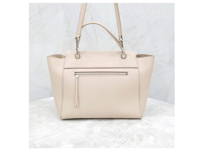 Belt Bag Céline Mini Borsa Cintura in Vitello Martinato Light Taupe - vista 11