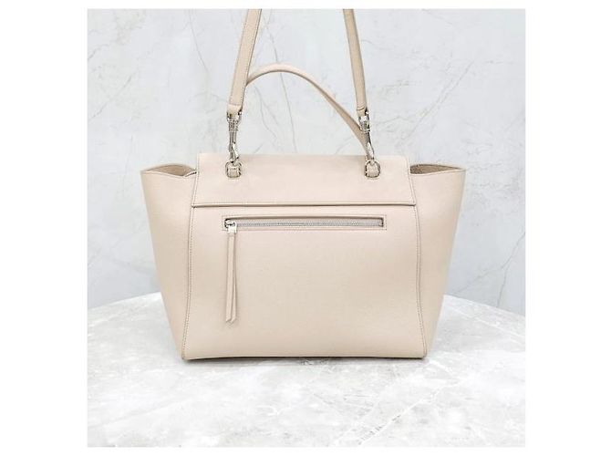 Belt Bag Céline Mini Borsa Cintura in Vitello Martinato Light Taupe - vista 3
