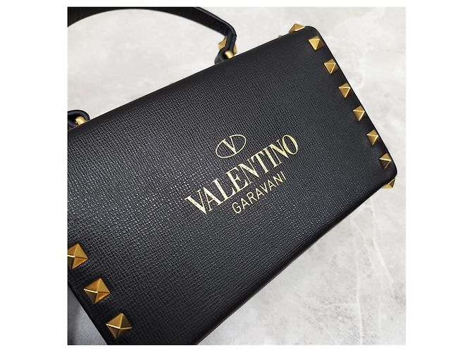 Valentino Borsa a mano e a spalla Rockstud Logo Box Two-Way - vista 12