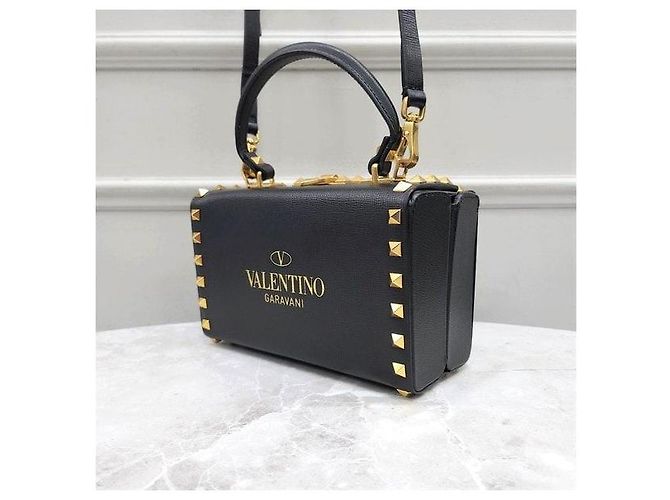 Valentino Borsa a mano e a spalla Rockstud Logo Box Two-Way - vista 2