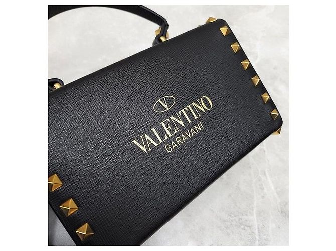 Valentino Borsa a mano e a spalla Rockstud Logo Box Two-Way - vista 5