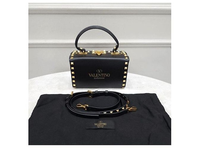 Valentino Borsa a mano e a spalla Rockstud Logo Box Two-Way - vista 7